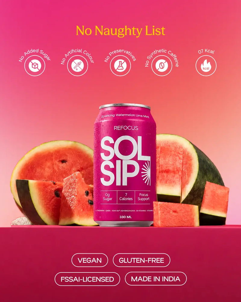 Sparking Watermelon Lime Mint 330ml