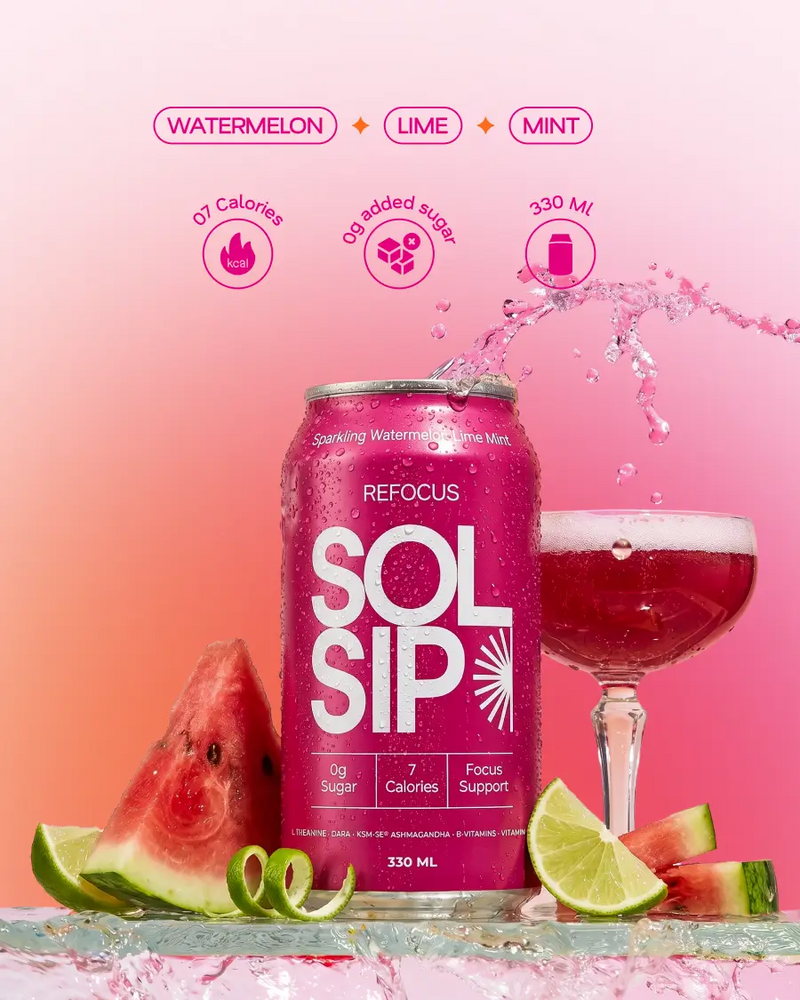 Sparking Watermelon Lime Mint 330ml