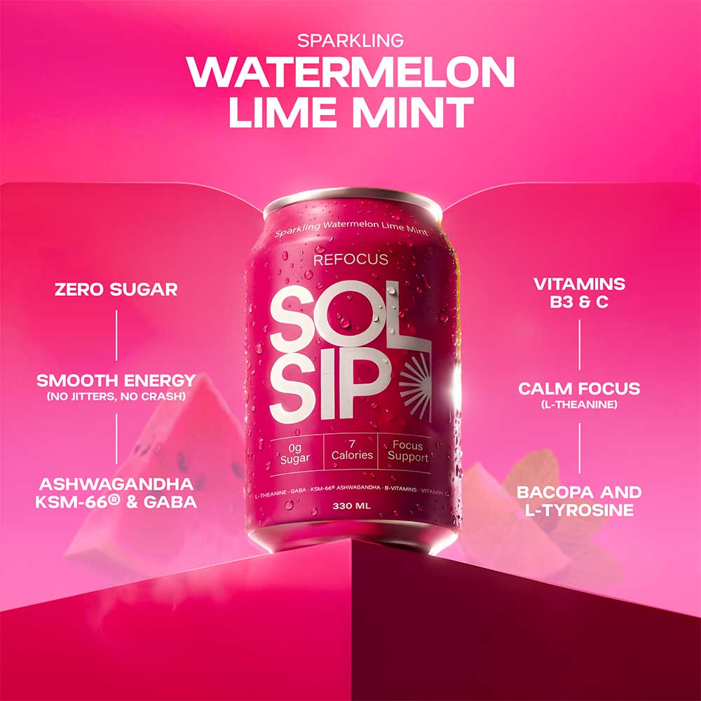 Sparking Watermelon Lime Mint