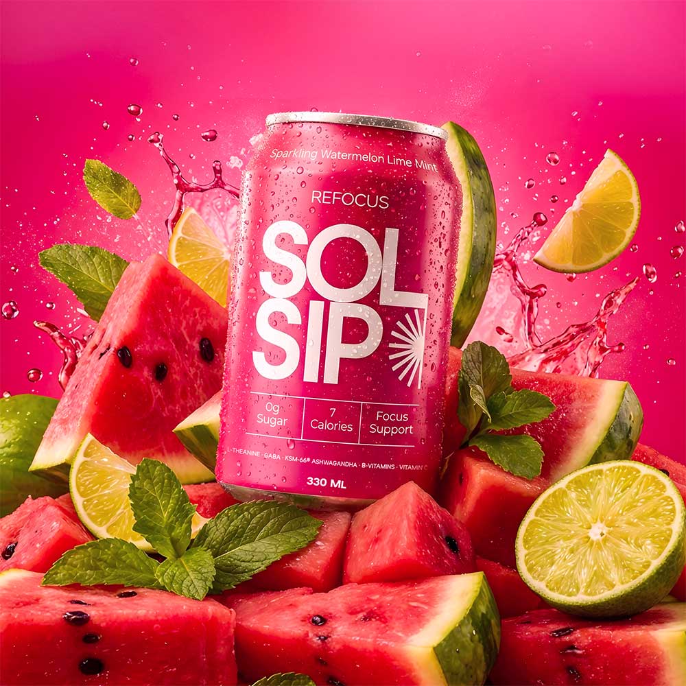 Sparking Watermelon Lime Mint