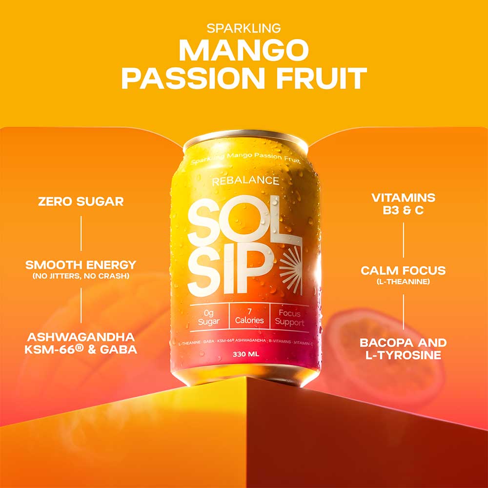 Sparkling Mango Passion Fruit